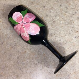 2/$30 Handmade Hand Painted Cup Glass